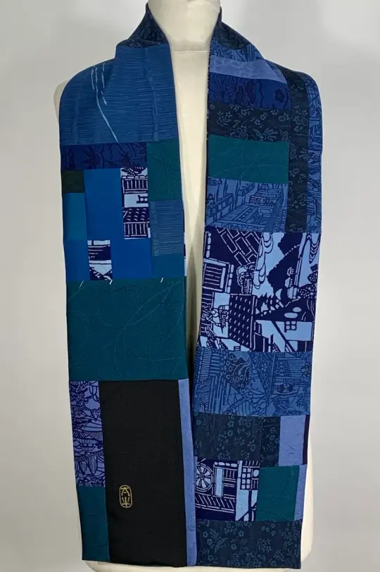 Blue Hike Scarf