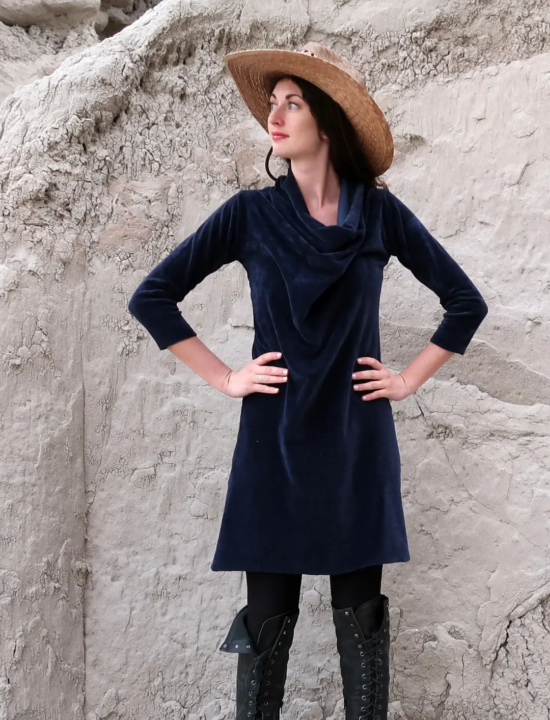 VELOUR Vagabond Simplicity Short Dress