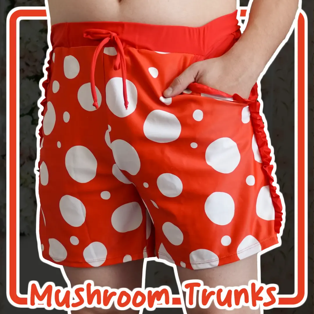 Mushroom Swim Trunks