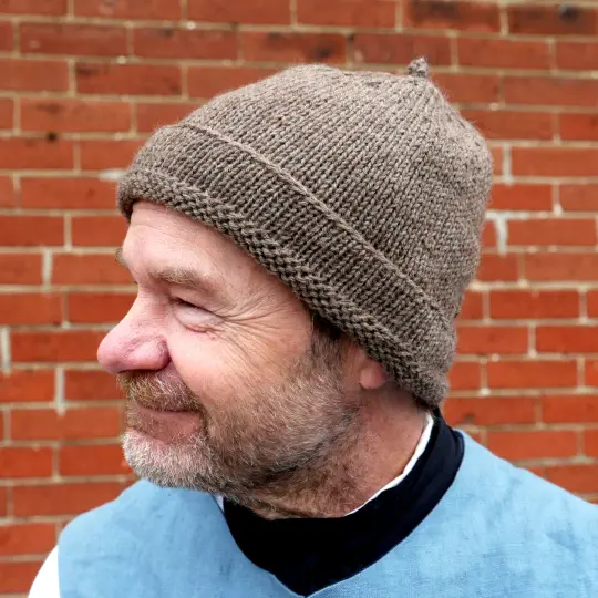 Hand Knit Monmouth Cap