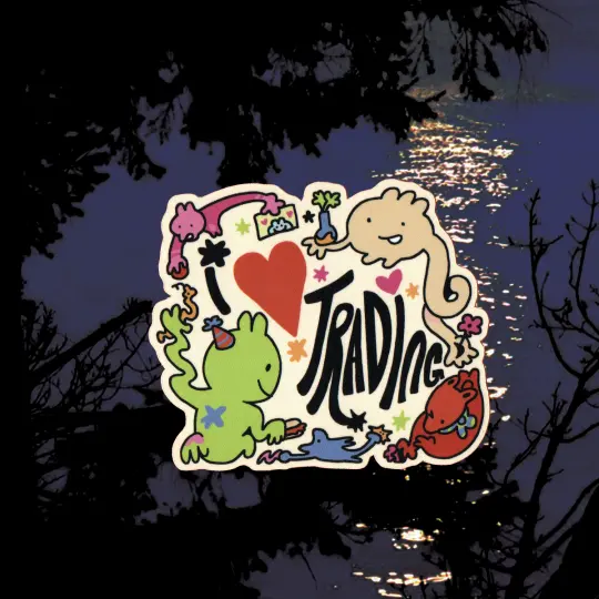 i <3 trading sticker