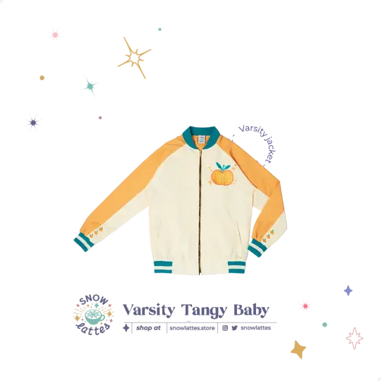 Tangy Baby Varsity Jacket