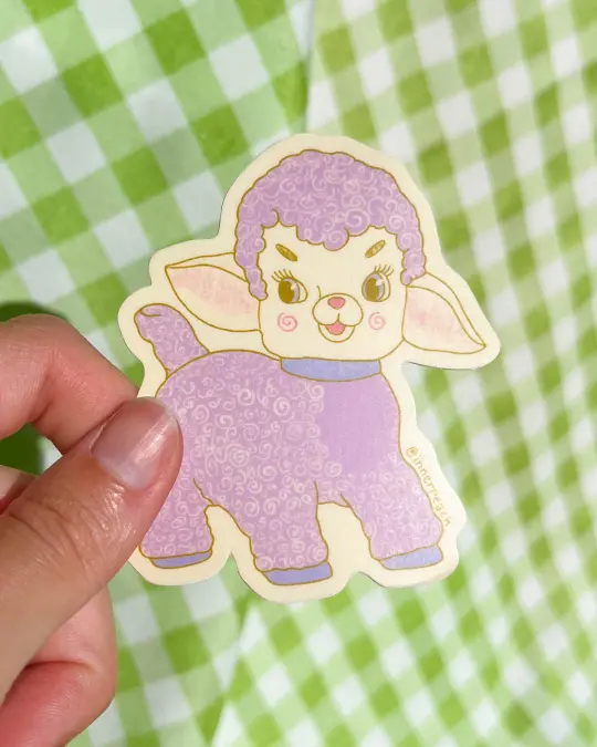Lamby Sticker