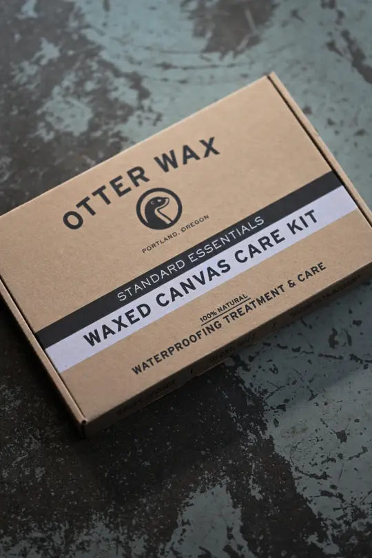 Otter Wax Waxed Canvas Care Kit