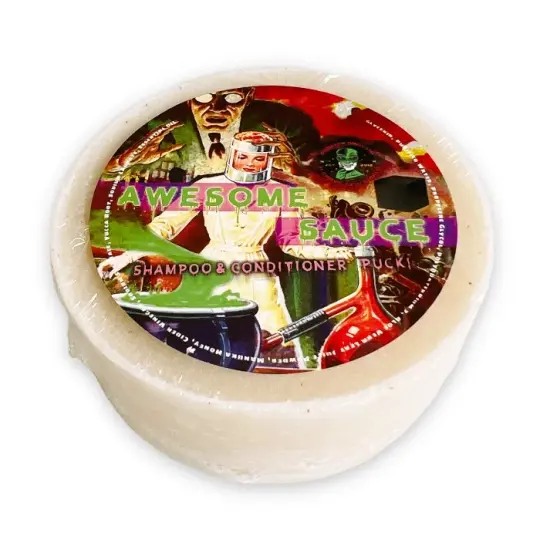 Awesome Sauce Conditioning Shampoo Puck | Iconic Italian Barbershop Scent!