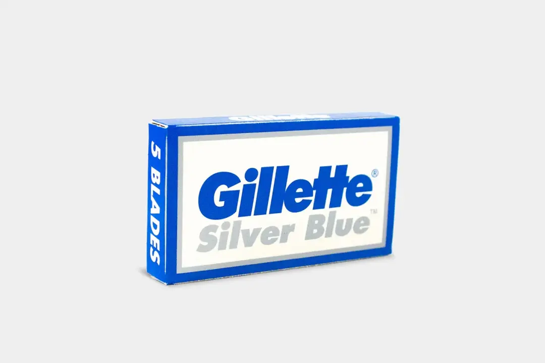 Gillette Silver Blue Razor Blades (Pack of 5)