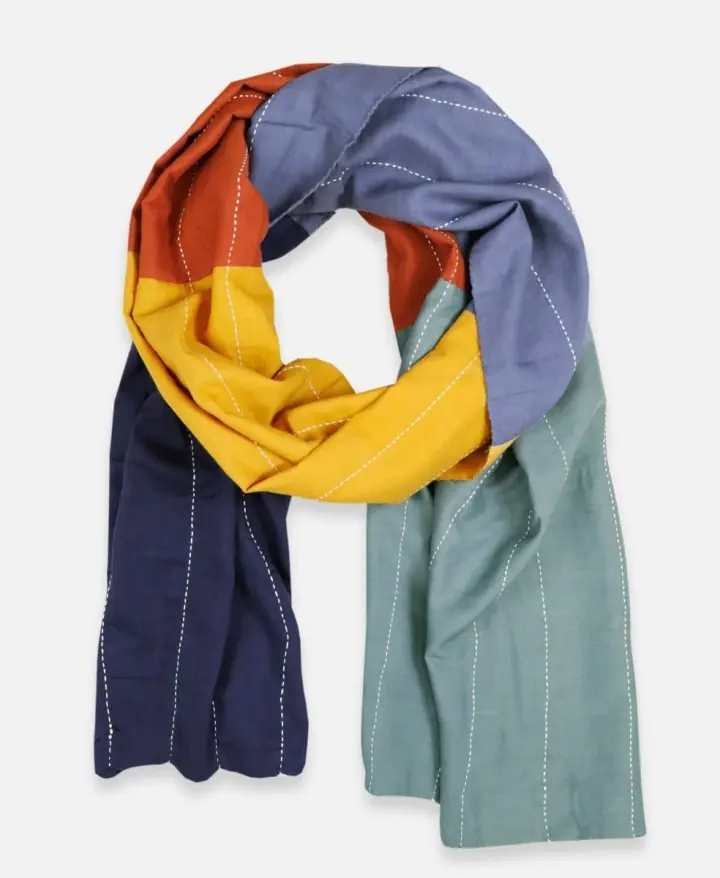Colorblock Scarf by Anchal