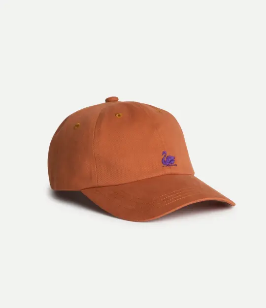 Swan Logo Cotton Twill Cap