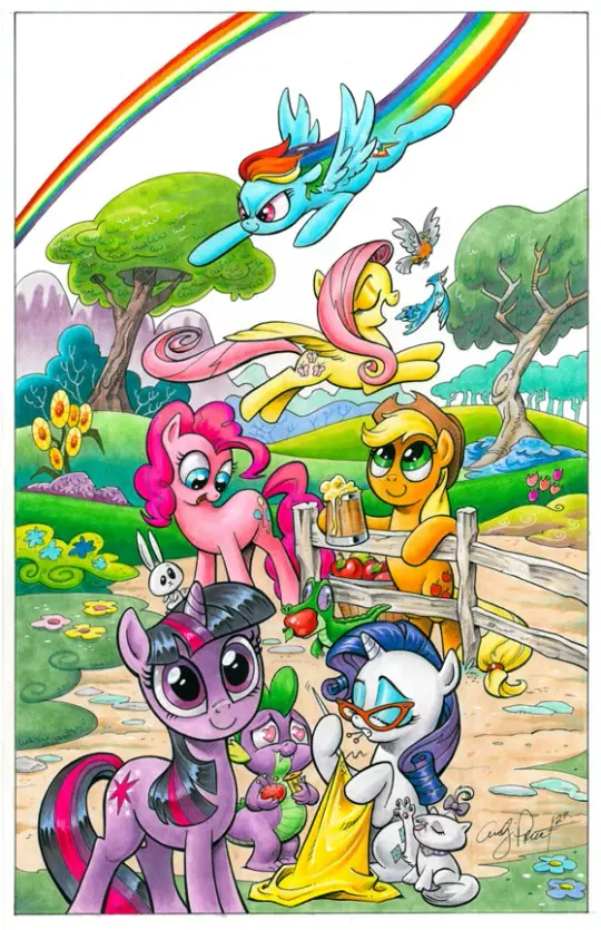 The Mane Six - Open Edition Print