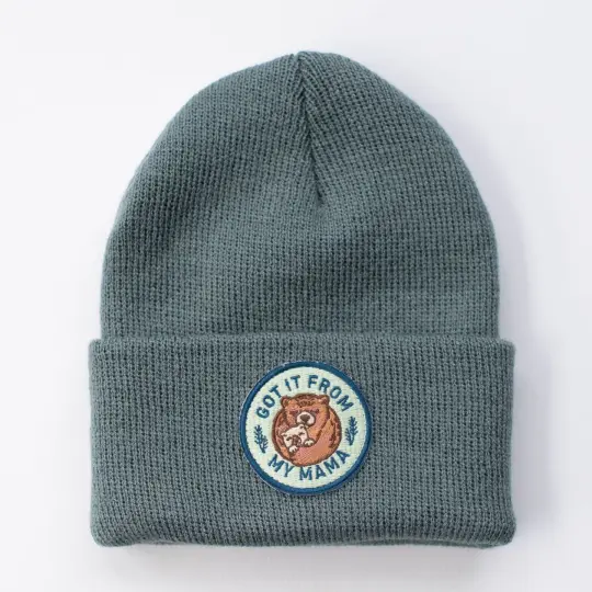 Got It From My Mama Bear Spruce Infant/Toddler Beanie