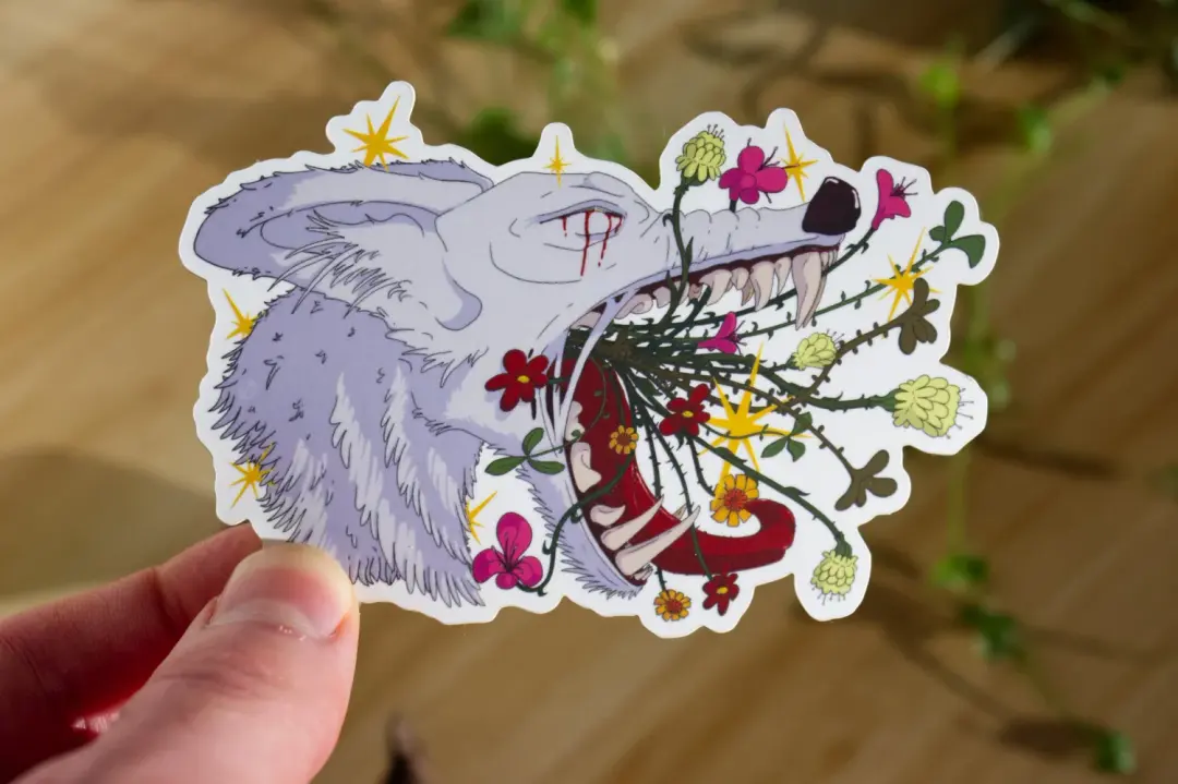 season end. Sticker