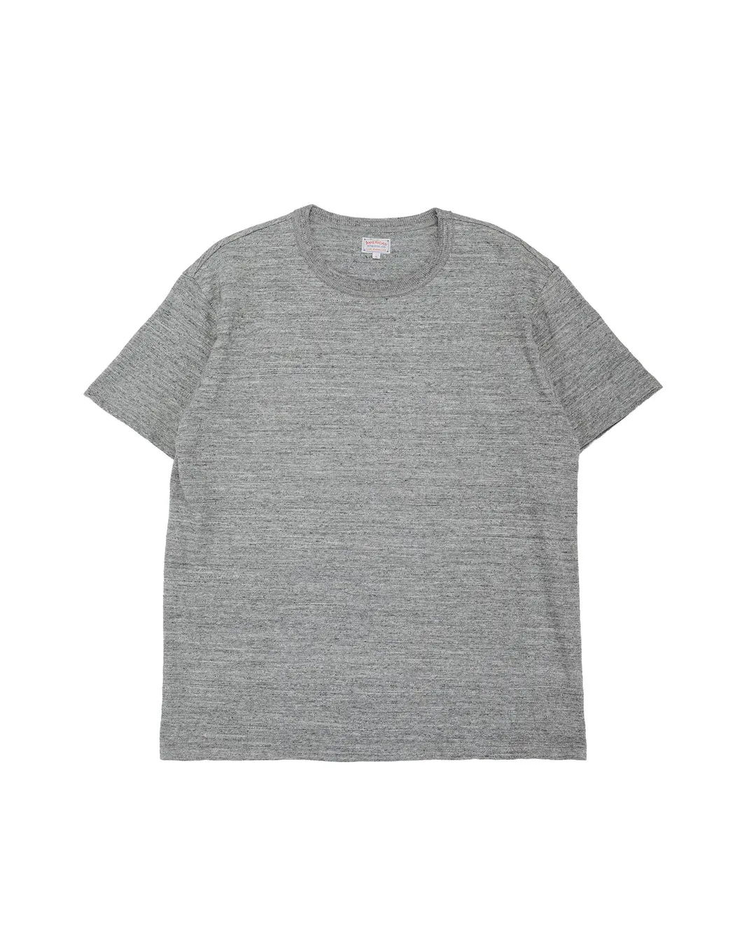 The Real McCoy's MC19010 Athletic T-Shirt / Loop-Wheel Gray