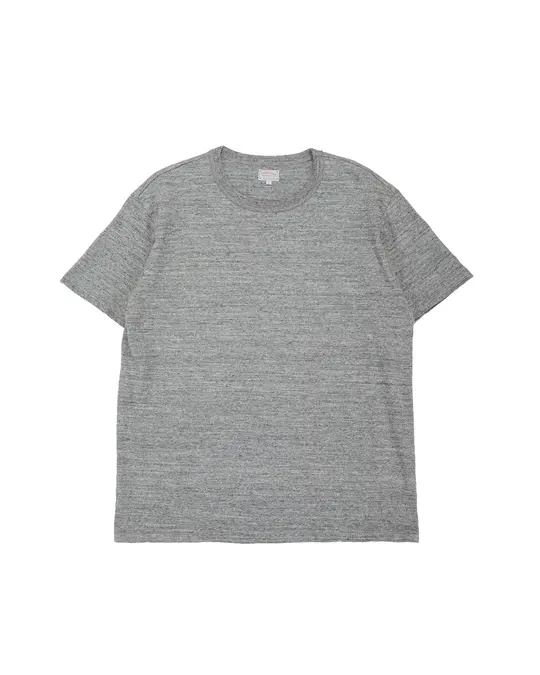 The Real McCoy's MC19010 Athletic T-Shirt / Loop-Wheel Grey