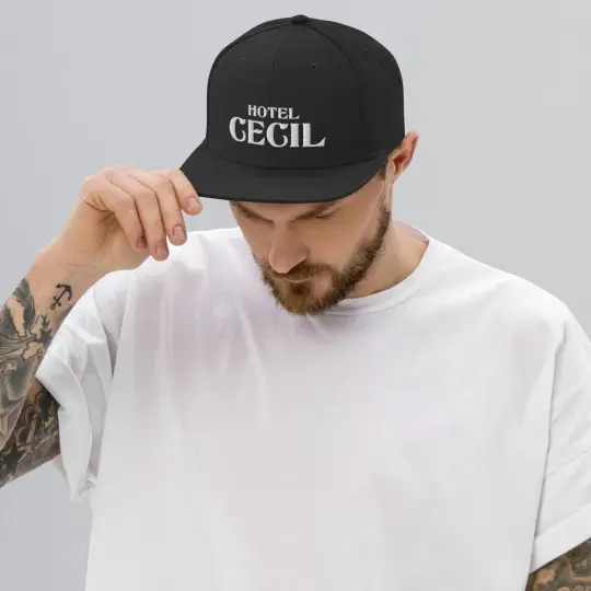 Hotel Cecil Snapback Hat