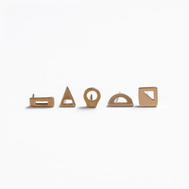 Geometric Thumb Tacks