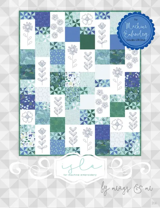 Isla USB for Machine Embroidery