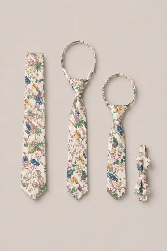 Ties in Autumn Bouquet