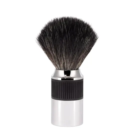 MÜHLE NEO Shaving Brush, Black Fibre, Black