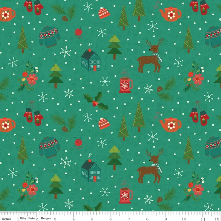 Teal Winter Mix from In From the Cold