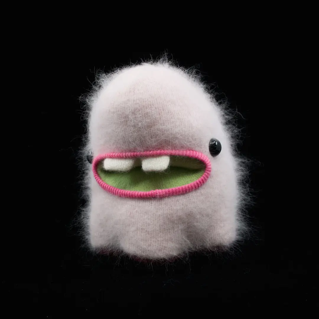 Pinky-Poo the fluffy angora monster
