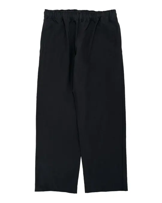 Body of Work Jasper Pull-On Pant Nep Cotton Linen Black