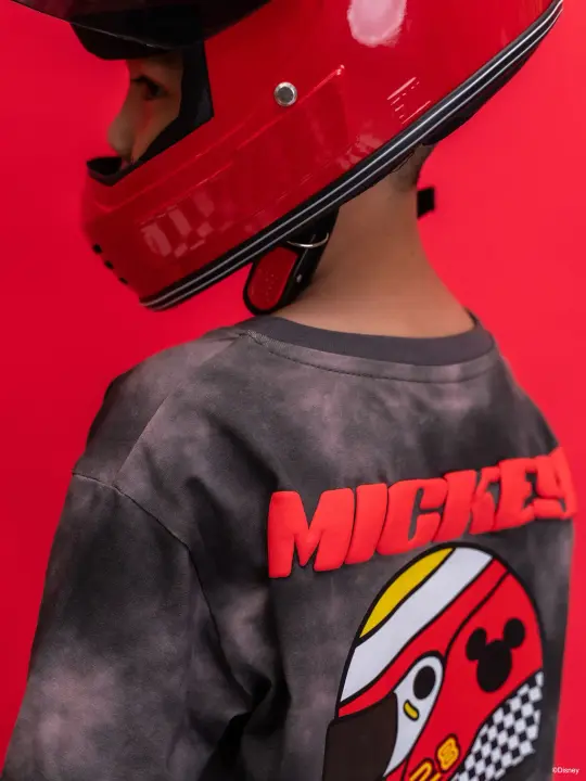 Kids Tee - Mickey Helmet