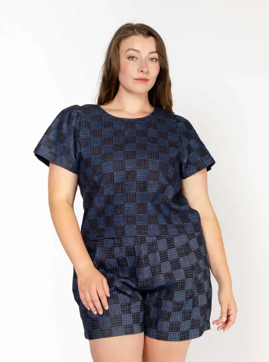 sample sale | louisa top blackjack | XXS & XS