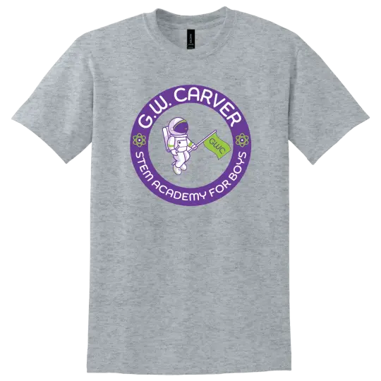 GWC STEM Academy Screen Printed G8000 Adult Tee