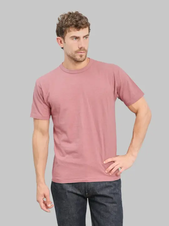 Sunray Sportswear Haleiwa 260gsm Ochiwata Recycled Cotton T-Shirt Wistful Mauve