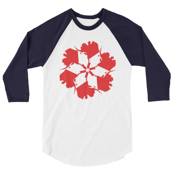 Unisex AK Spiral 3/4 Sleeve - Merica