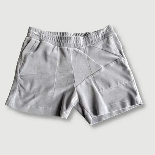 size extra small  - preloved - gray velour short short