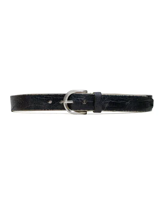 Our Legacy Belt 3.5CM Soft Coal Torn Bovine