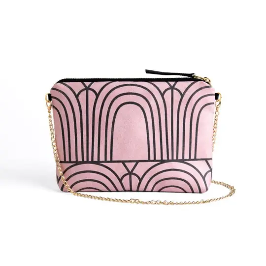 Dulce Clutch & Strap Bag - Arches Dusty Rose