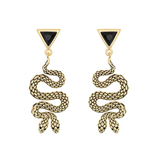 Twin Snake Earrings