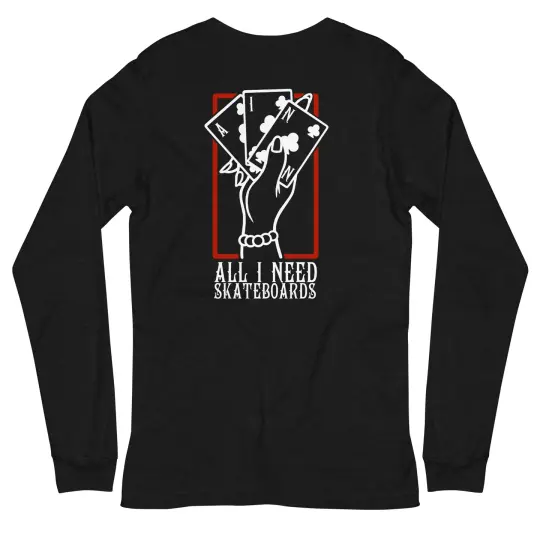 High card unisex Long Sleeve Tee