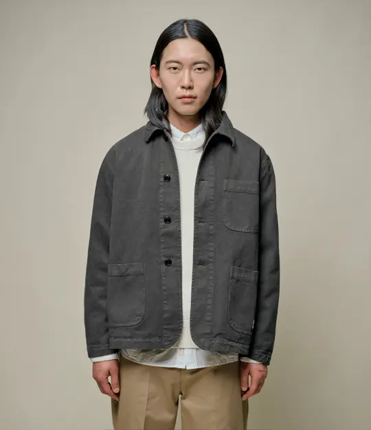 Worker's Cotton Twill Jacket