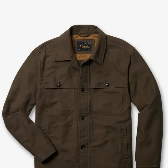 Chamois Mackinaw Shirt Jacket