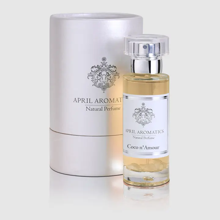 Coco n‘Amour — natural perfume by April Aromatics, sandalwood, jasmine, Sandalwood and Jasmine, 30 ml