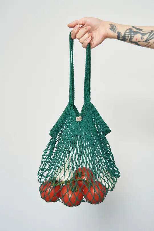 Mini Market Tote Forest Green