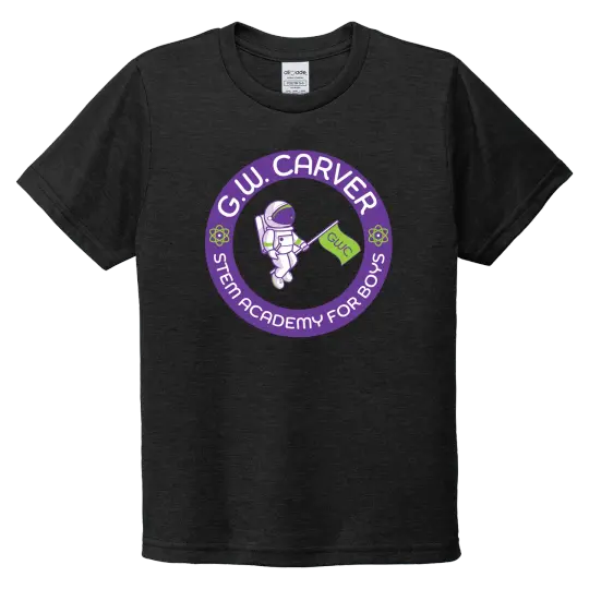 GWC STEM Academy Screen Printed AL207 Youth Allmade® Tri-Blend Tee