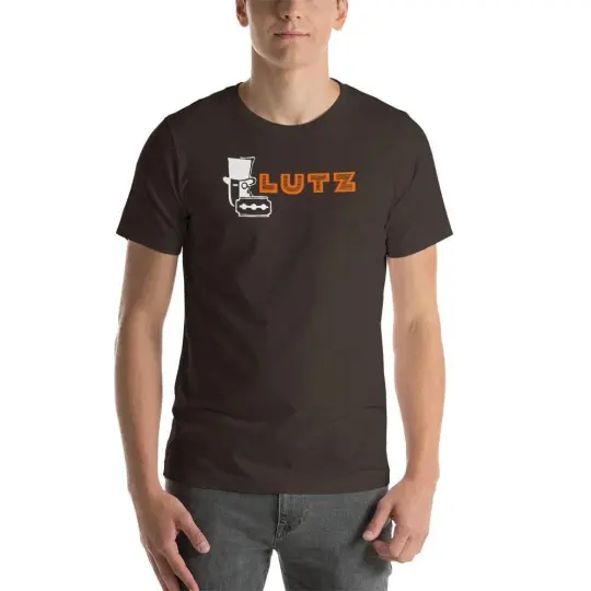 LUTZ Short-Sleeve Unisex Wet Shaving T-Shirt - Vintage Design