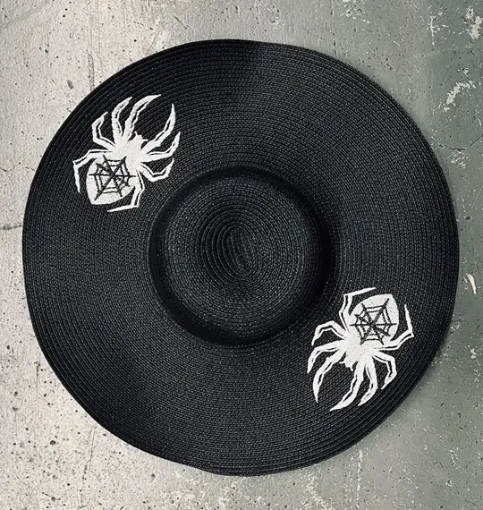 Webbed Spider XL Brim Floppy Sun Hat