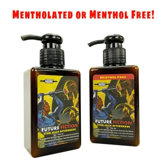 Future Fiction Star Jelly Aftershave | Bright & Refreshing | Menthol Free Or Mentholated!