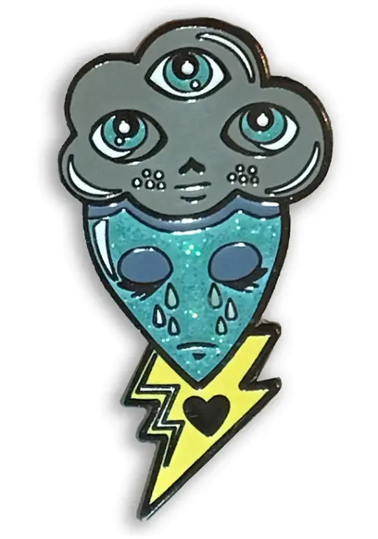 WEATHERED SOULS TOTEM - ENAMEL PIN LTD ED OF 100