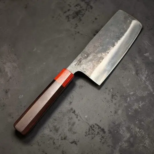 Dao Vua V3 52100 Carbon Steel 165mm Nakiri