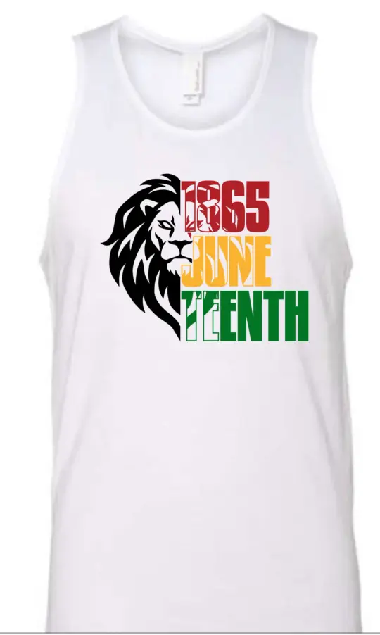 Juneteenth Lion Tank Top