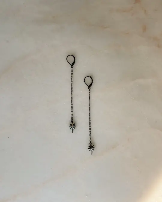 The Fallen Star // Dangle Earrings