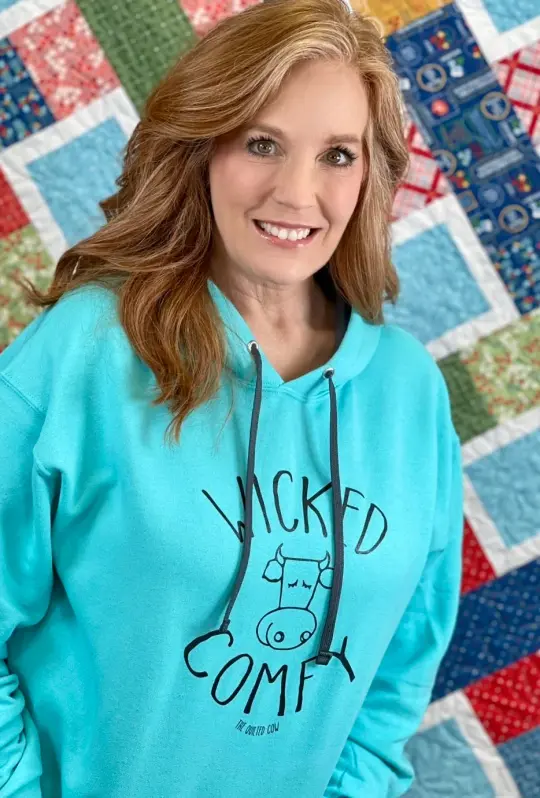 Wicked Comfy Teal Hoodie