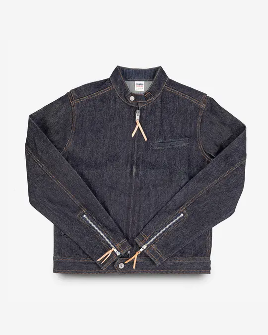 21oz Denim Rider's Jacket - Indigo