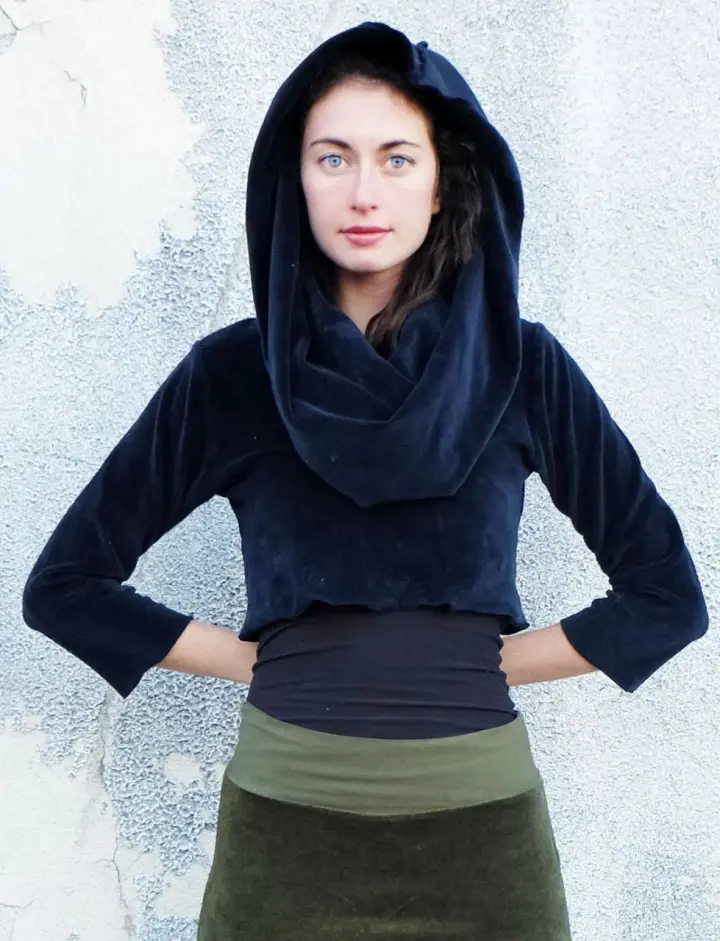 Super Cowl Simplicity VELOUR Bralette